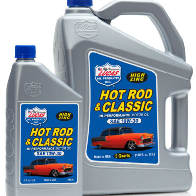 Lucas Hot Rod & Classic 10W-30 Motor Oil 4.73ltr