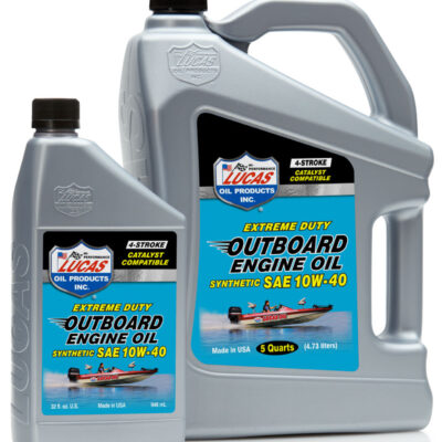 Lucas Outboard Engine Oil Synthetic SAE 10W-40
