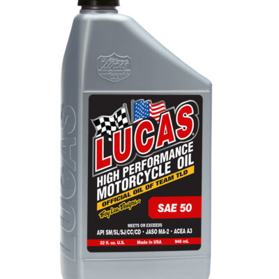 Lucas High Performance Motorcycle Oil SAE 50
