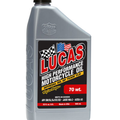 Lucas High Performance Motorcycle Oil 70wt