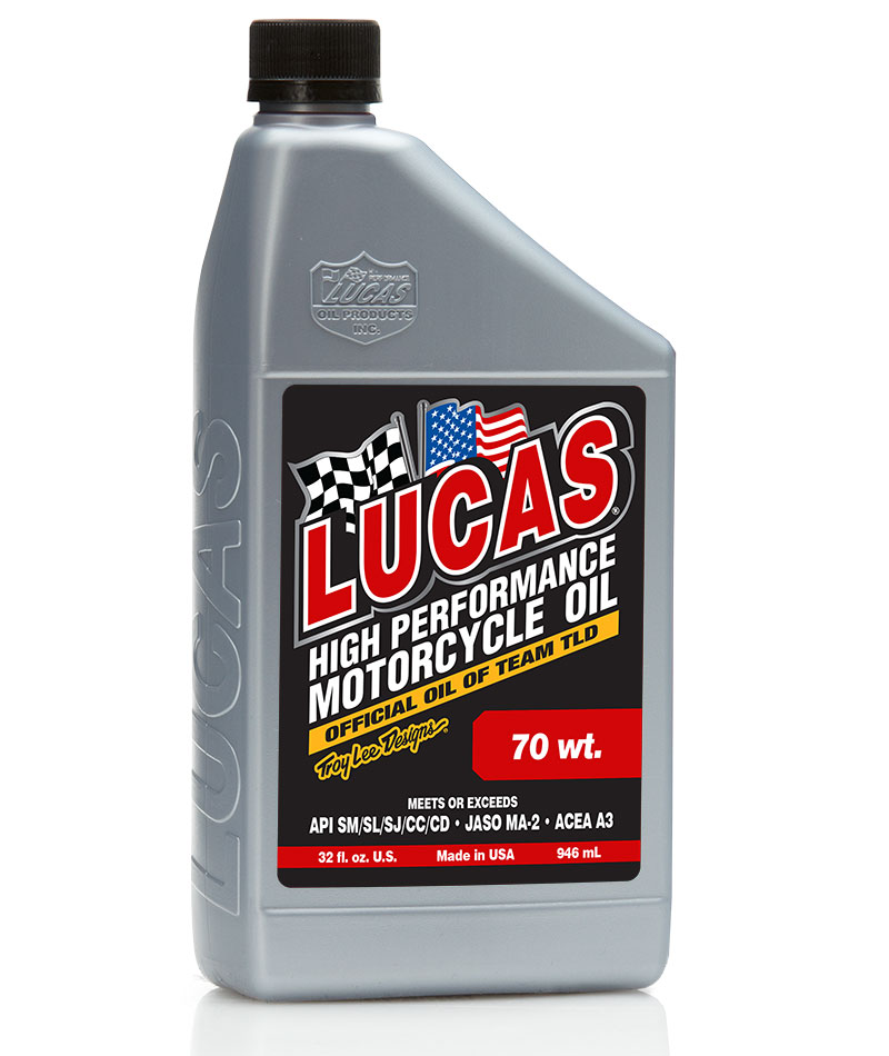 Lucas High Performance Motorcycle Oil 70wt