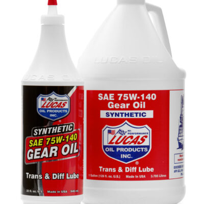 Lucas Synthetic SAE 75W-140 Gear Oil