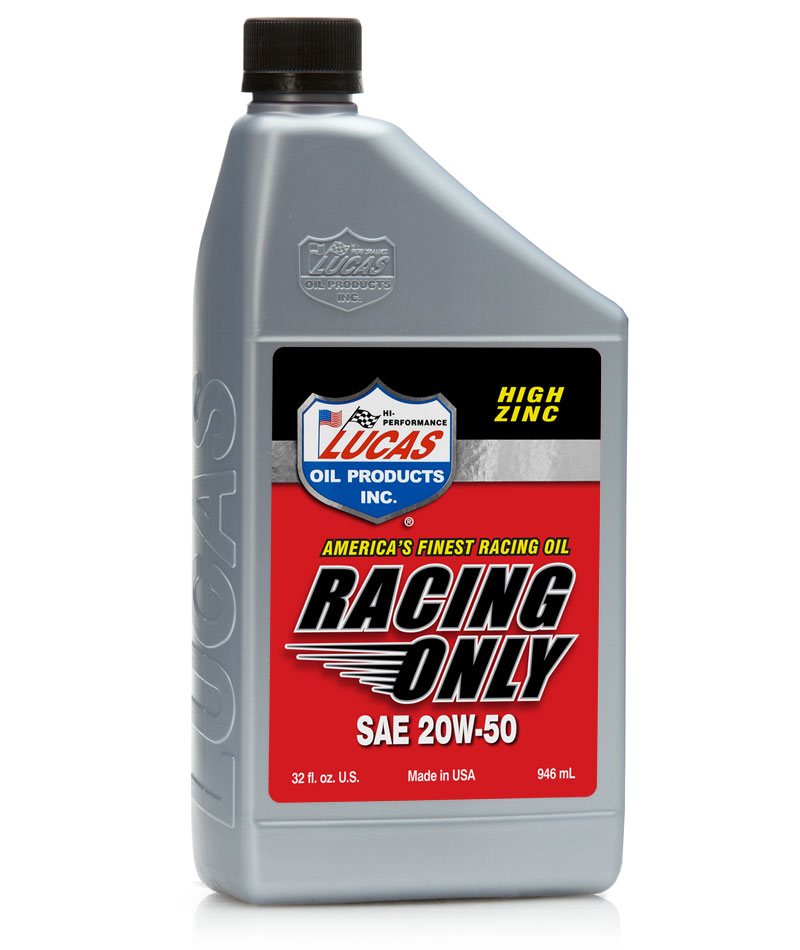 Lucas Mineral High Zinc Racing Only SAE 20W-50 - Image 2