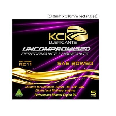 KCK 20w50 Performance Mineral Engine Oil 5ltr