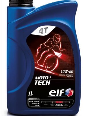 Elf Moto⁴ Tech 10W50 - Synthetic 4 Stroke Oil