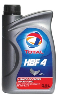 Total HBF 4 Dot4 Brake Fluid 500ml
