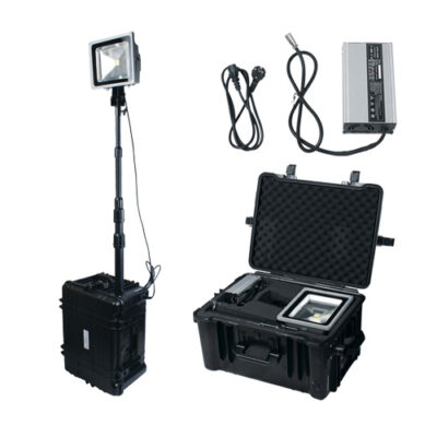 Qesta 50 Watt Super LED Emergency Light 4000 Lumen with Tripod & Case