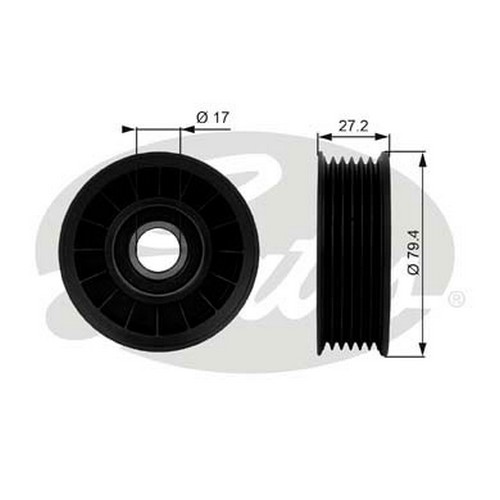 Gates Engine Idler Pulley 38009