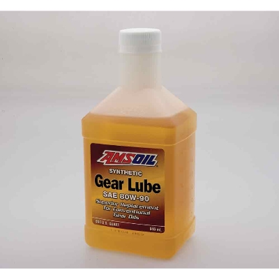 AMSOIL SAE 80W-90 Synthetic Gear Lube 1qt