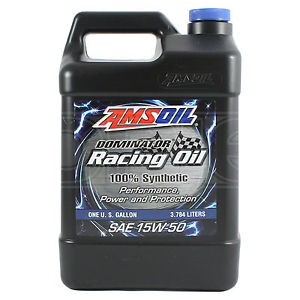 AMSOIL Dominator®SAE 15W-50 Synthetic Racing Oil - 3.79ltr