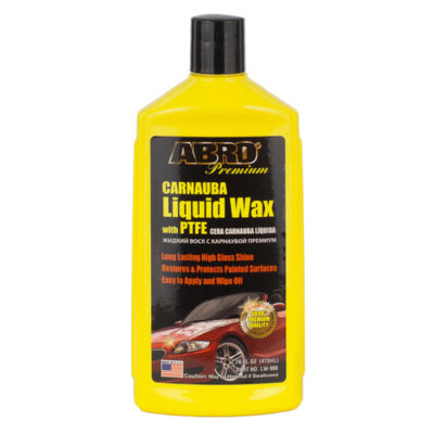 ABRO Premium Liquid Wax 473ml (16 Fl Oz.)