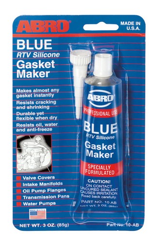 ABRO Silicone Gasket Maker Blue 85g (3oz)