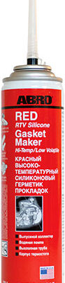 ABRO Air Powered Silicone Gasket Maker Red 226g (8 Oz.)