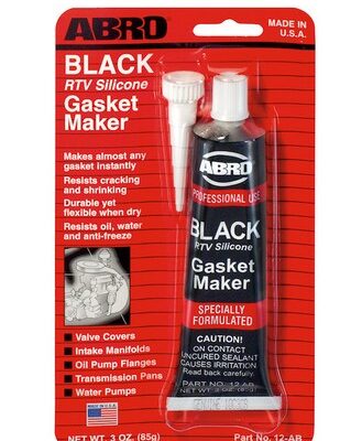 ABRO Silicone Gasket Maker Black 85g (3oz)