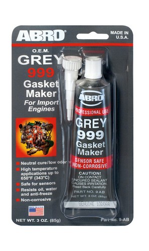 ABRO Silicone Gasket Maker Grey 999 85g (3oz)