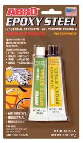 ABRO Epoxy Steel Industrial Strength 1 Hour 57g (2 Oz.)