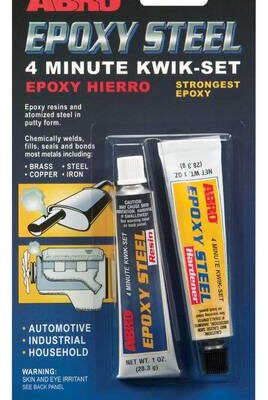 ABRO Epoxy Steel 4 Minute 57g (2 Oz.)
