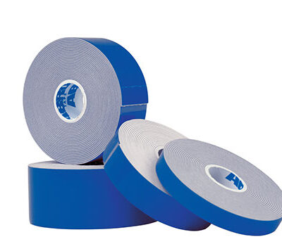 ABRO White PE Foam With Blue Liner (double Sided Tape) 12mmx10yrds