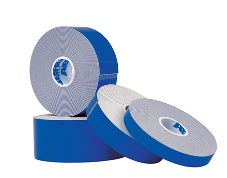 ABRO White PE Foam With Blue Liner (double Sided Tape) 12mmx10yrds