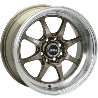 SSW Performance Wheels - Tuning-Bronze/Polished Lip - 15"x7.5"