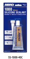 ABRO Silicone Sealant 1000 Clear 40ml (1.36 Fl Oz.)