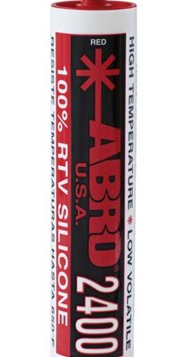 ABRO High Temp Silicone Sealant Red 290ml