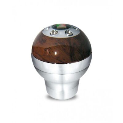 Autotecnica A Line Gearknob Silver & Woodgrain