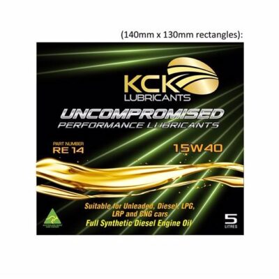 KCK 15w40 Full Synthetic Diesel Engine Oil 5ltr